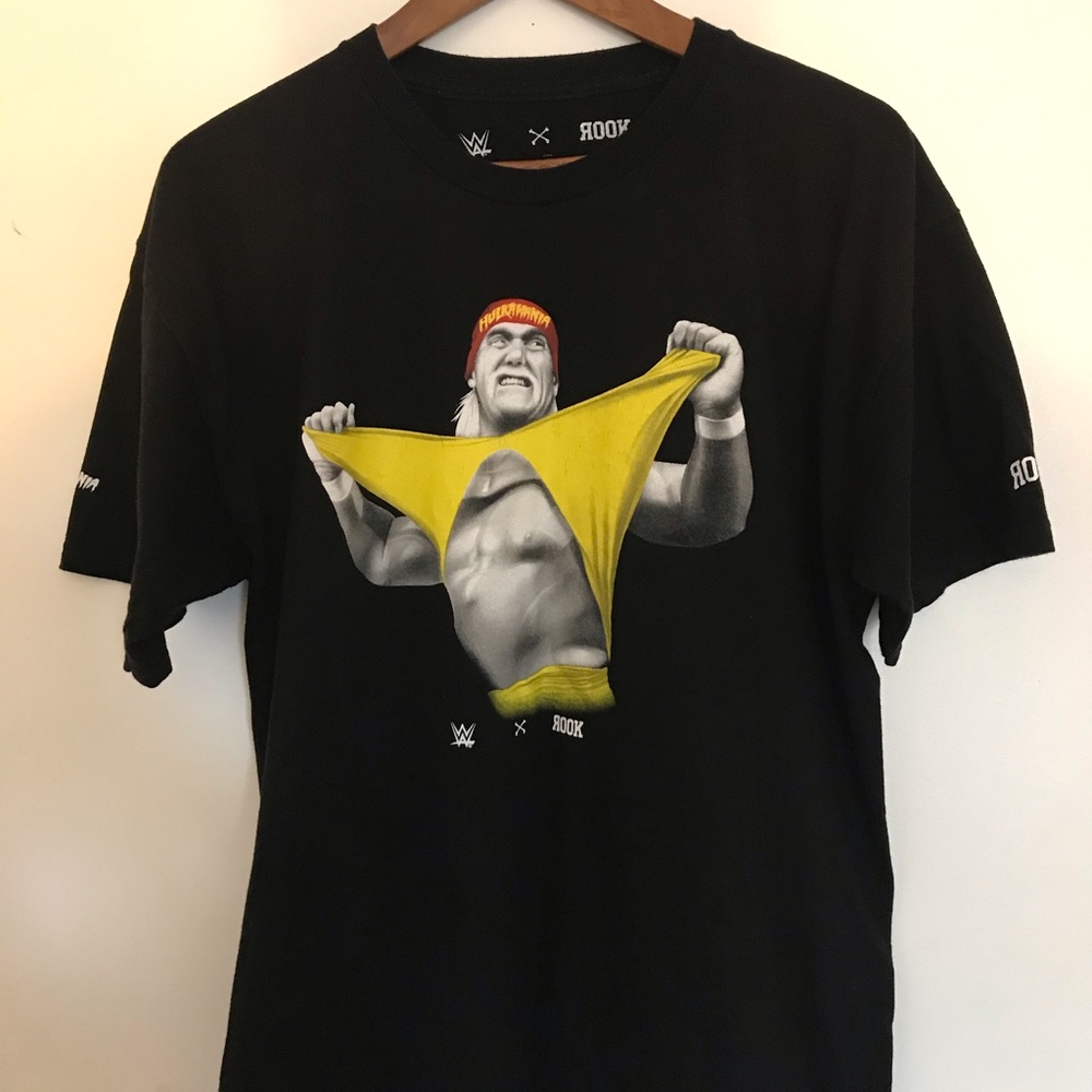 RARE COLLABORATION SHIRT ROOK X WWE “Hulkmania”